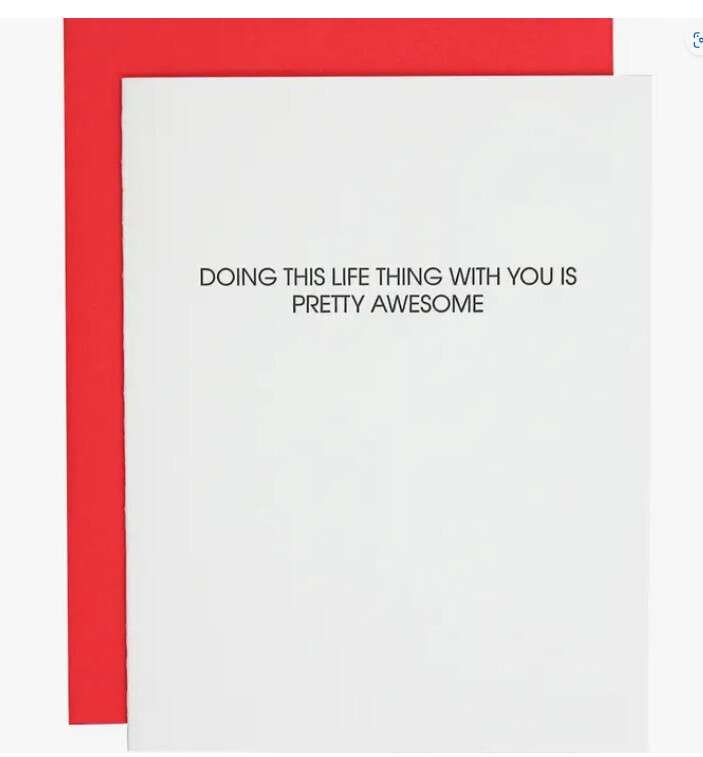 Friendship Card - Doing Life w You