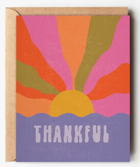 Thank you Card - Thankful