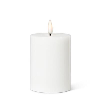 LED Pillar Candle 3 X 4&quot; - white