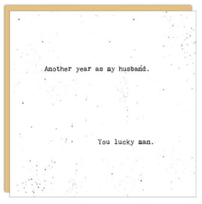Anniversary Card: Another Year - blank