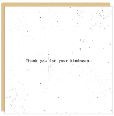 Thank You Card: Thank you for Your- Blank