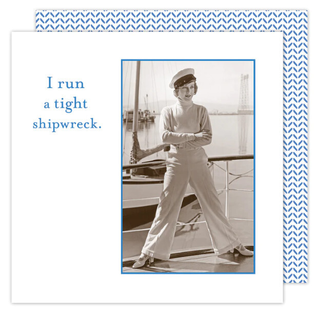Napkin - Cocktail - Tight Shipwreck