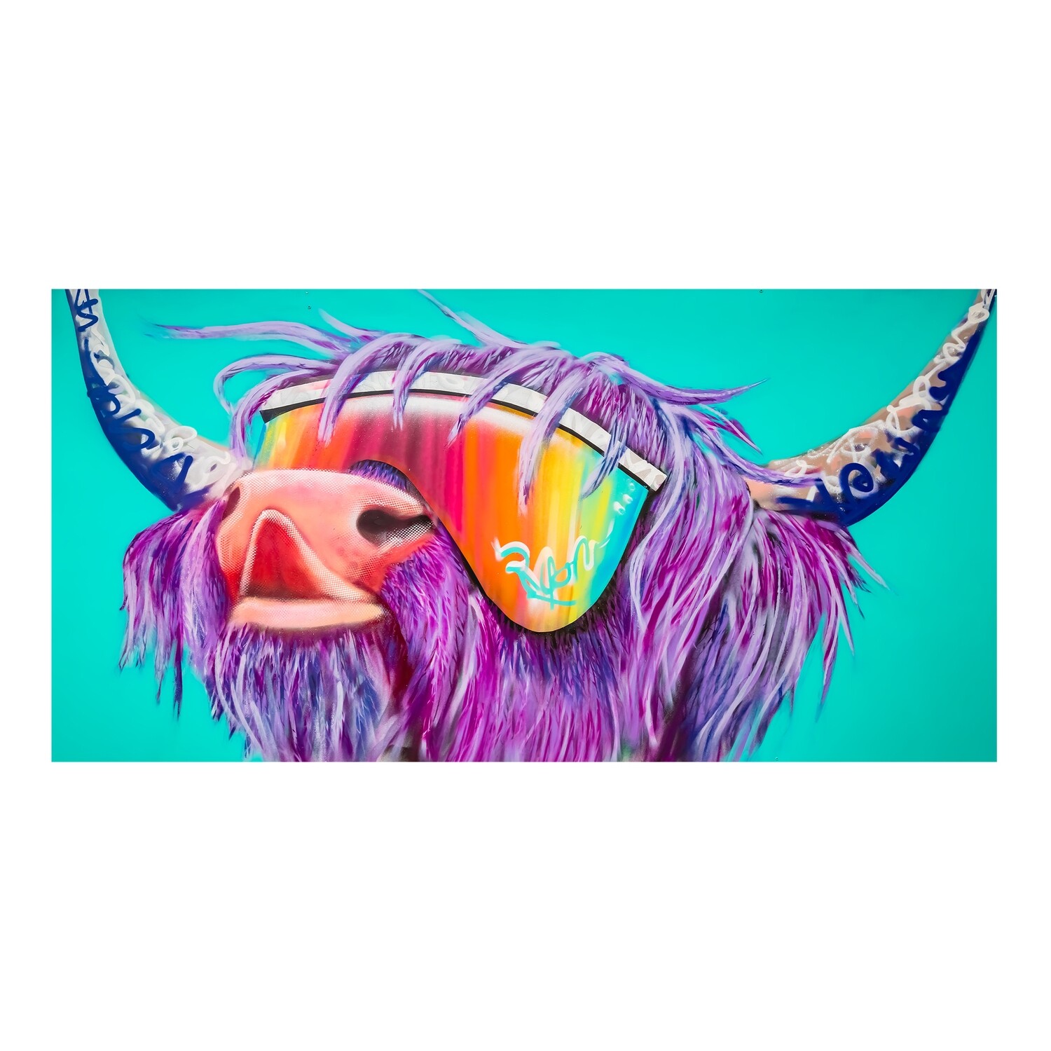 Chuck the Highland Cow - Print