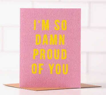 Encouragement Card - I&#39;m So Proud of You