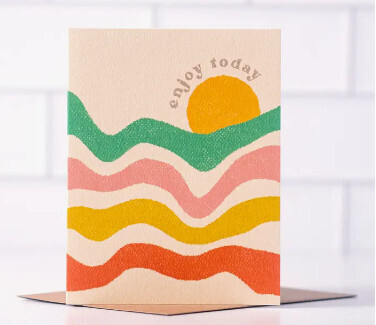 Birthday Card - Enjoy Today