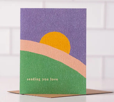 Sympathy Card - Sending You Love