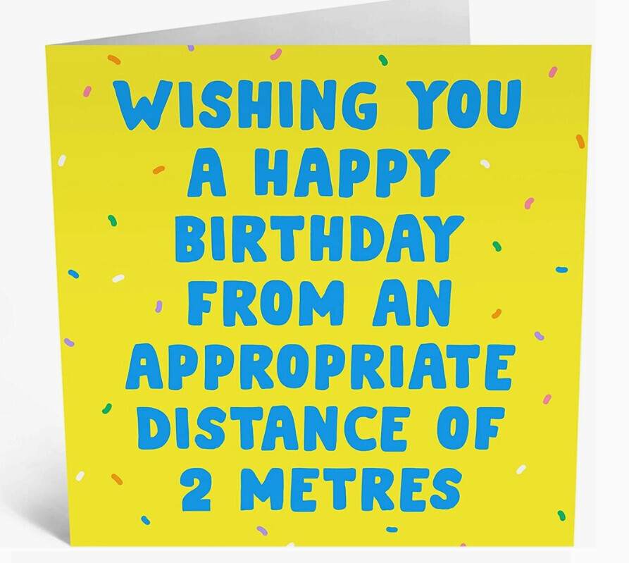 Birthday Card - 2 Metres