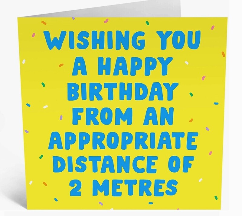 Birthday Card - 2 Metres