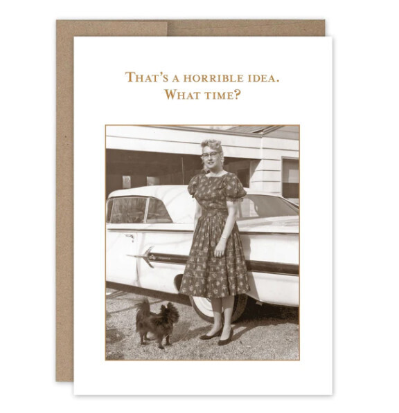 Friendship Card: Horrible Idea