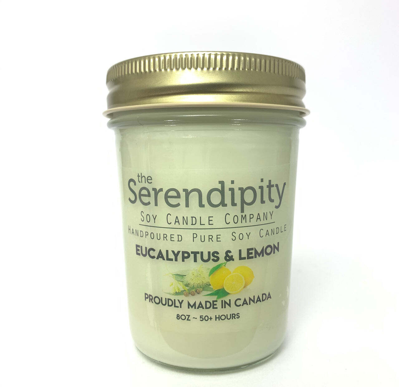 Soy Candle - Eucalyptus & Lemon