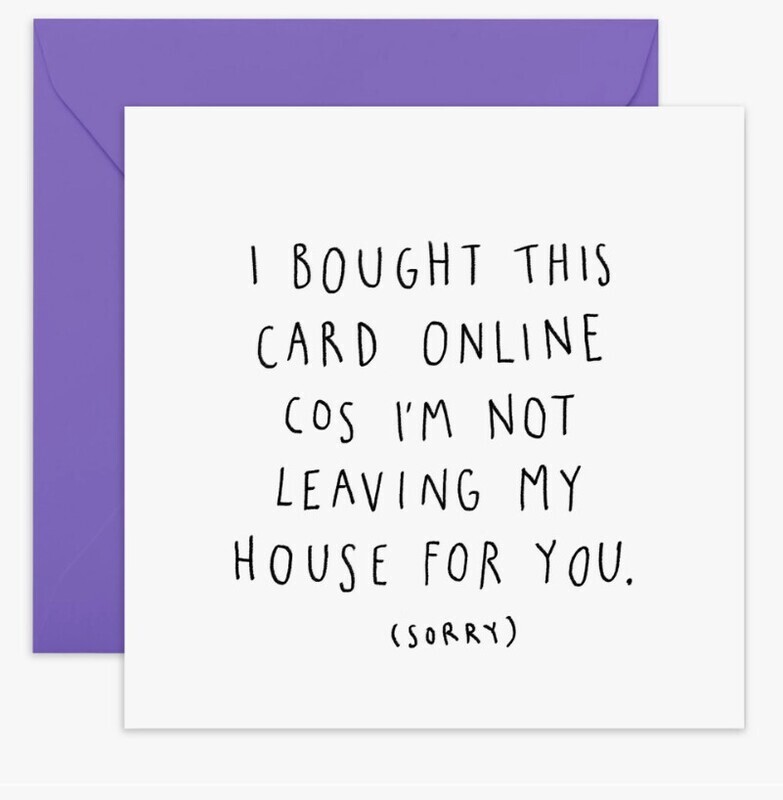 Friendship Card: I Bought This Card