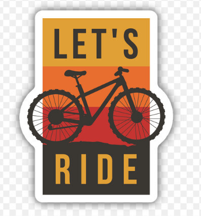 Sticker - Let&#39;s Ride