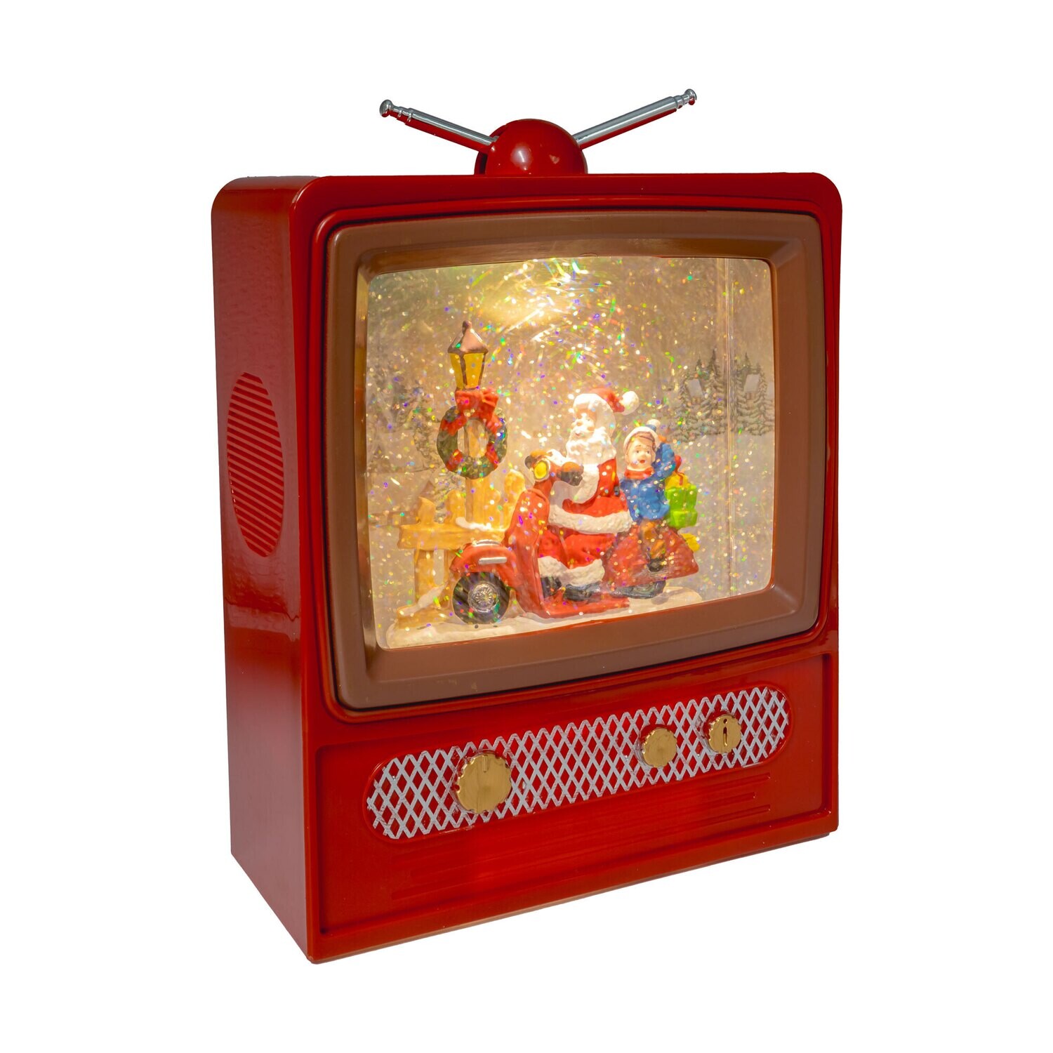 Snow Globe - LED Vintage TV