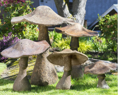 Statuary - Garden Mushroom