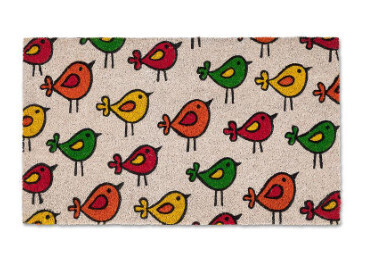 Doormat - Bright Simple Bird - 18 X 30