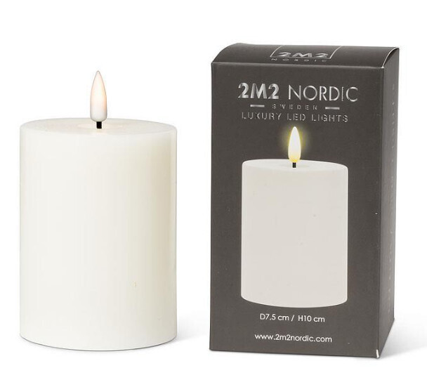 LED Pillar Candle 3 X 4&quot; - sand