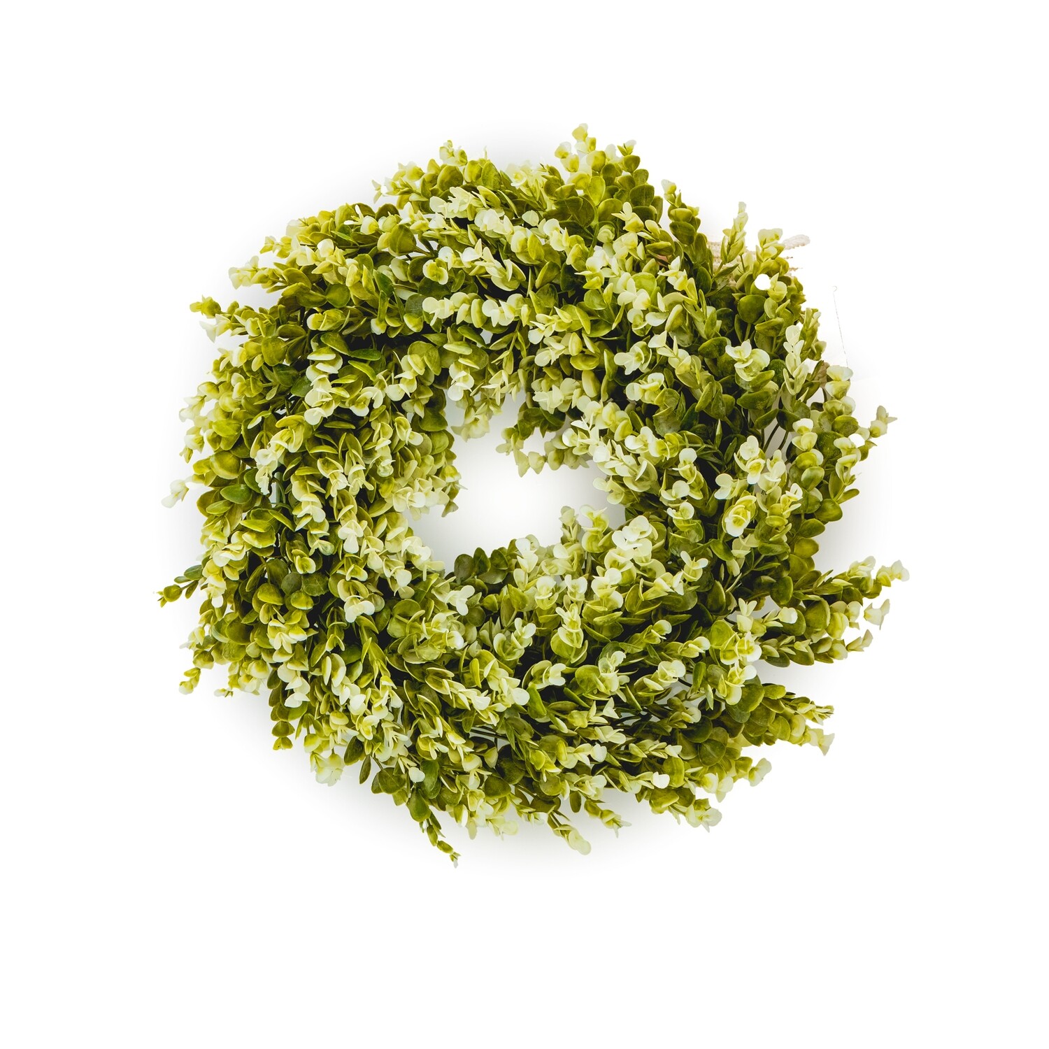 Wreath - Faux Eucalyptus 45cm Indoor/Outdoor