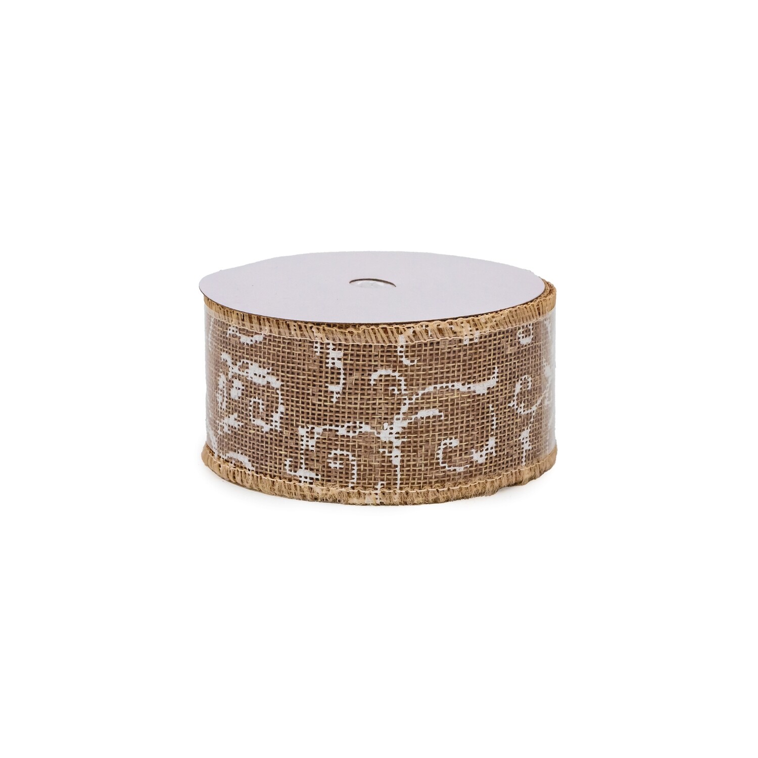 Ribbon - Burlap with Swirl 5cm, 10yd