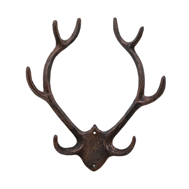 Cast Iron - Antler Hook