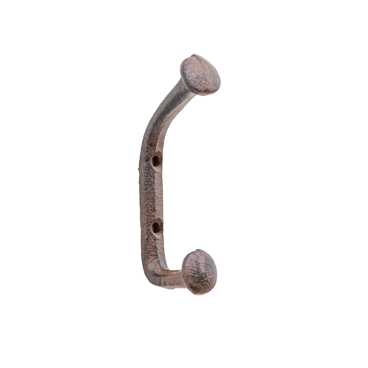 Cast Iron - Antique Nail Hook Double