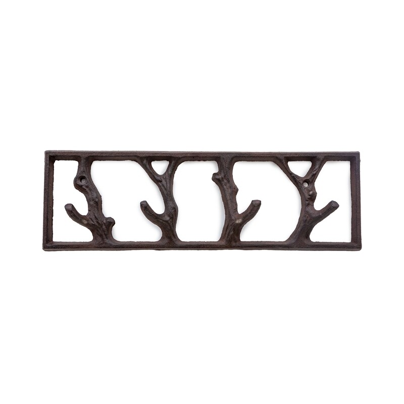 Cast Iron - 4 Twig Hanger