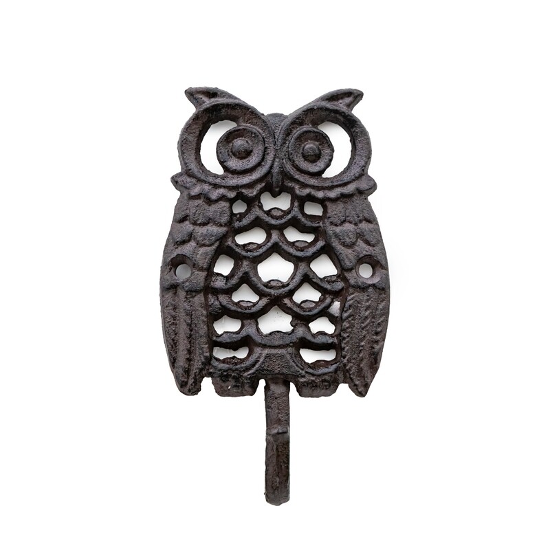 Cast Iron - Owl Hook