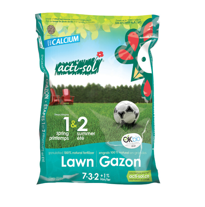 Acti-Sol Hen Manure- Lawn Step 1 &amp; 2 (7-3-2)