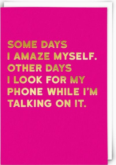 Friendship Card: Amaze - Blank