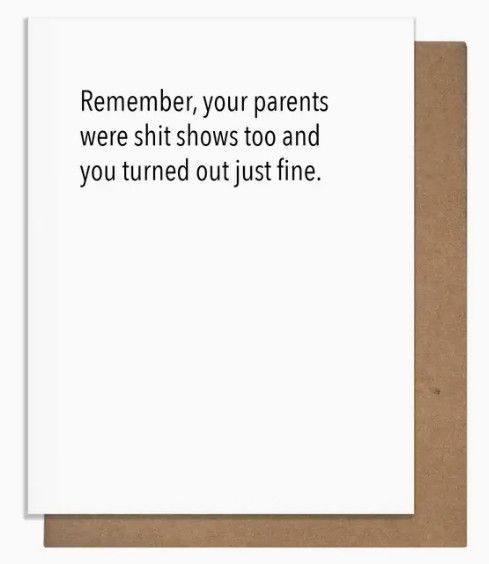Baby Card: S%*t Show Parents