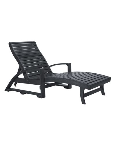 Chaise Lounge: ST. TROPEZ, Color: Black