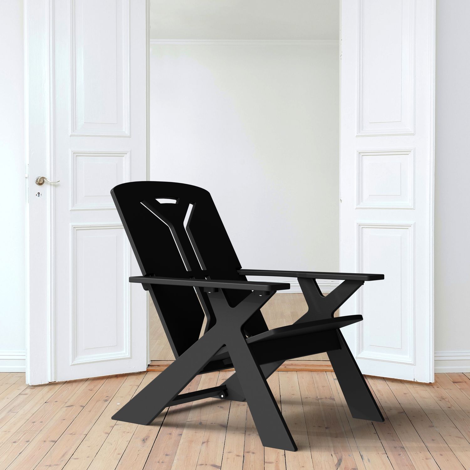 Chair - Unwasted Long Pause, Color: Black