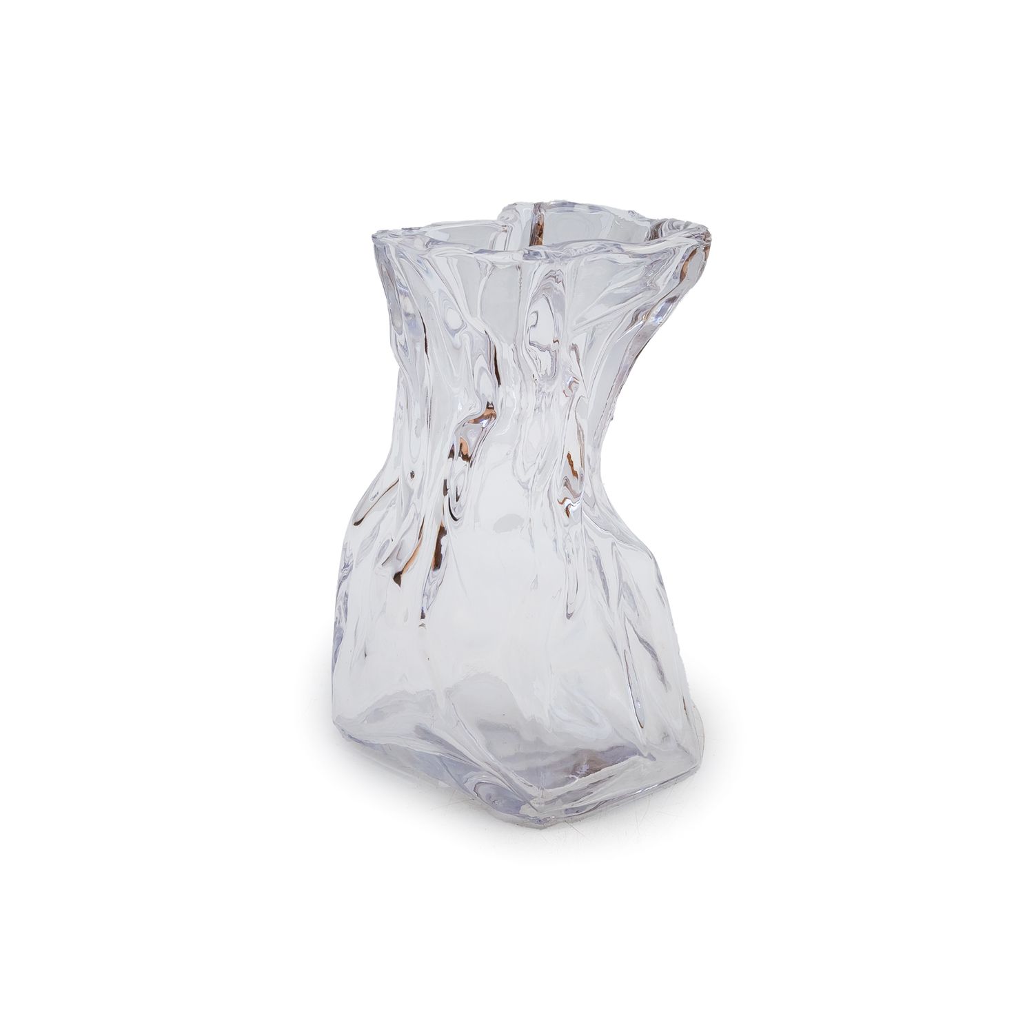 Glass Vase - Paper Bag - 16 cm