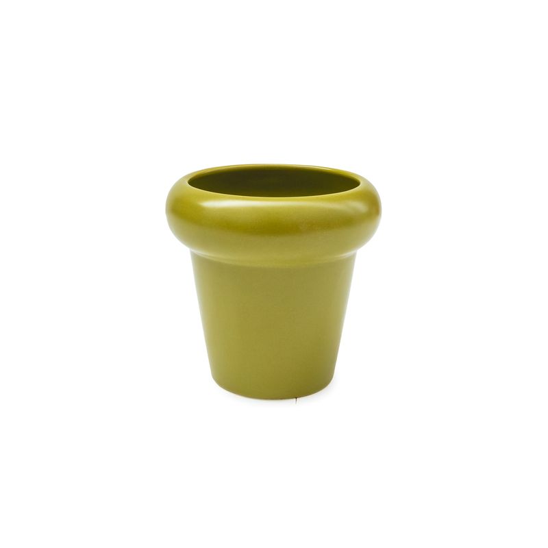 Flower Pot Modern Green SM