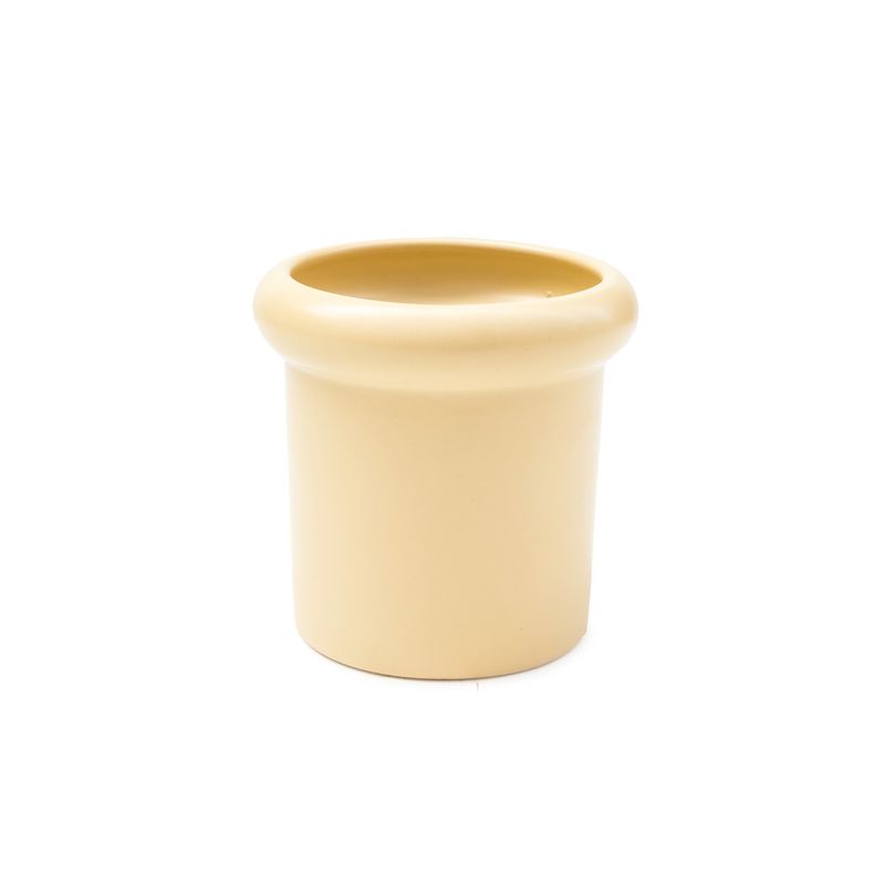 Flower Pot Cream w/ Straight Edge SM