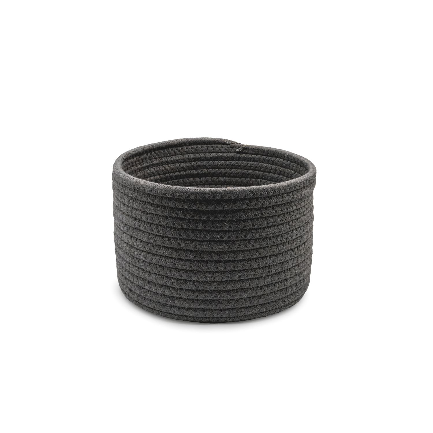 Basket - Round Grey - med