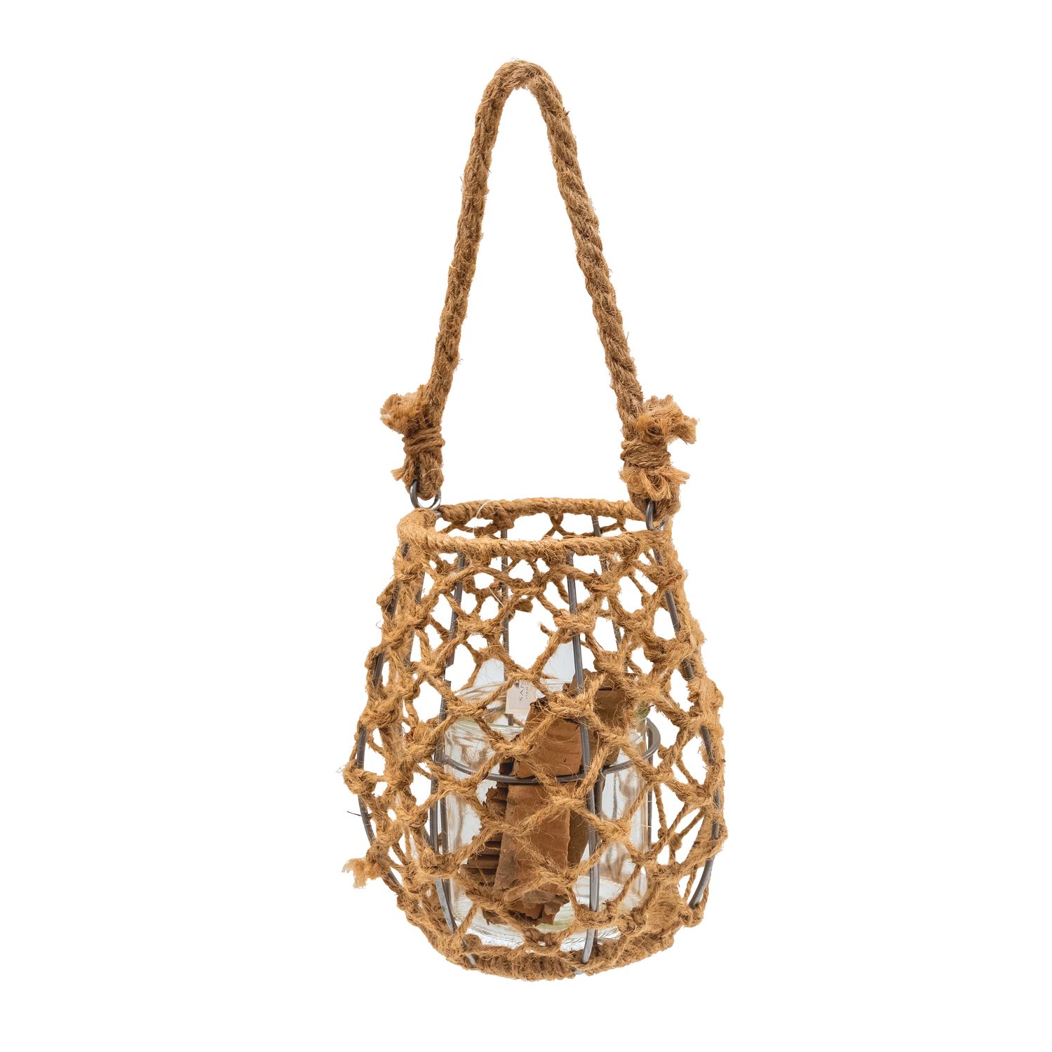 Candle Holder Macrame Round 13*20cm