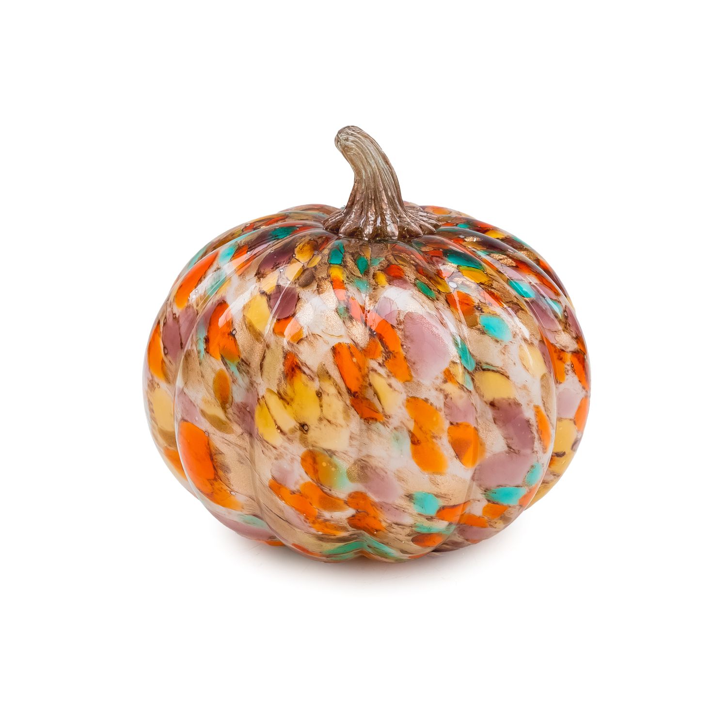 Glass Mosaic Pumpkin LRG 22*18cm