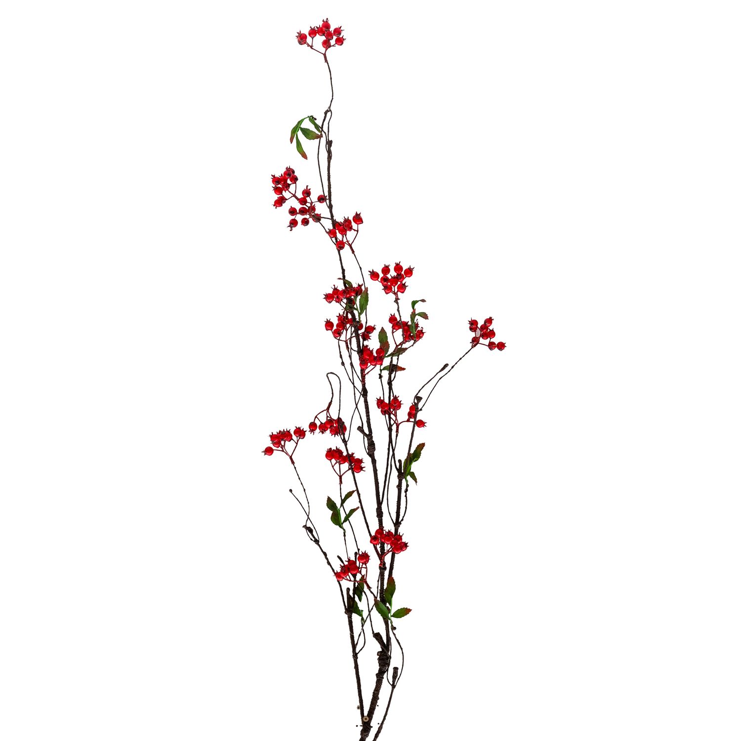 Pick - Red Berry w twig stem - 140 cm