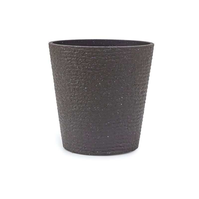 Planter - Classic Round 10.5&quot;w x 11&quot;h Black
