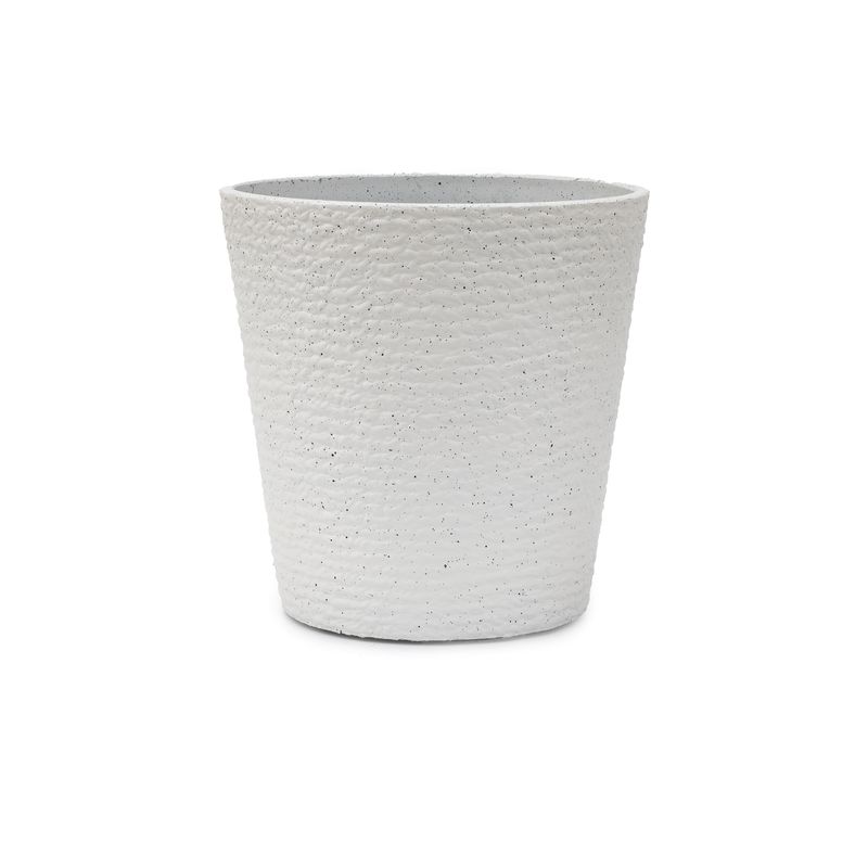 Planter - Classic Round 12.5&quot;w x 12.5&quot;h White