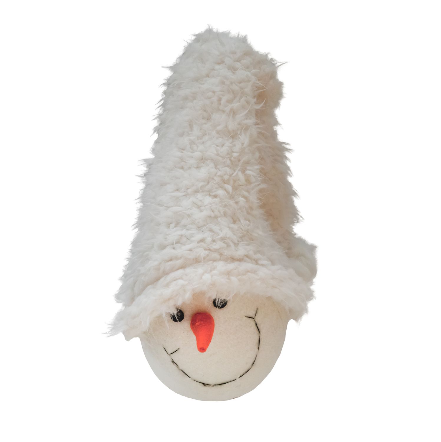 Snowman Head - white - Lrg