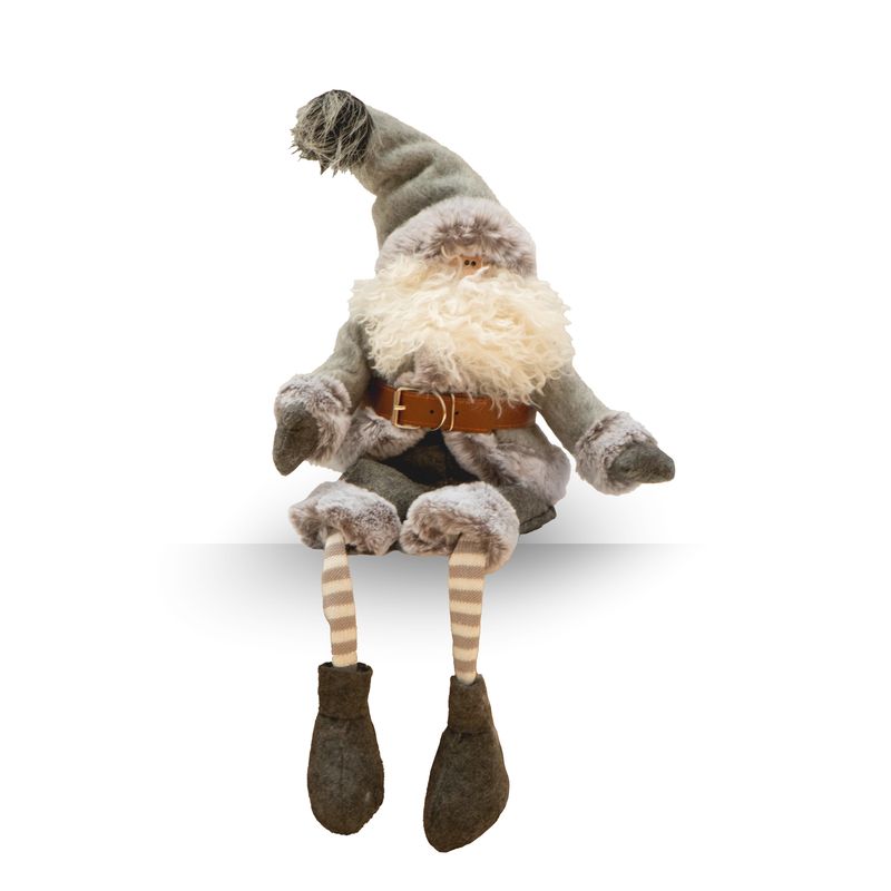 Gnome - Seated w Belt - Grey