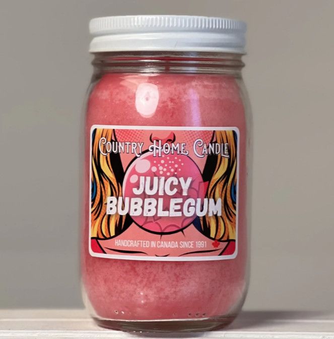 Candle 16 oz. Juicy Bubblegum