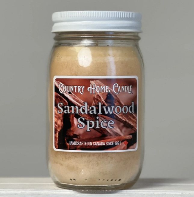 Candle 16 oz. Sandalwood Spice