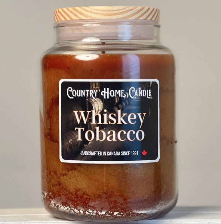 Candle 26 oz. Whiskey Tobacco