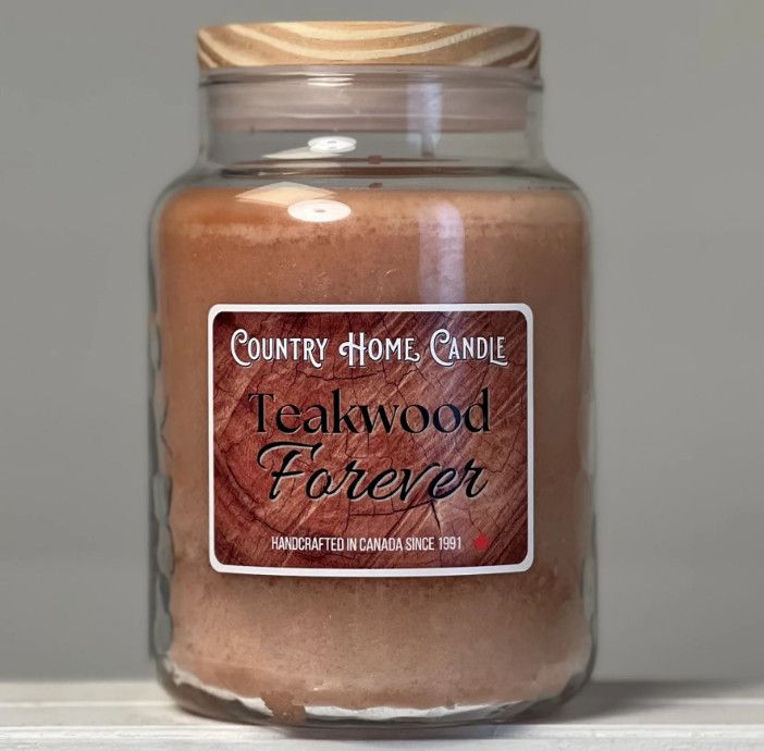 Candle 26 oz Teakwood Forever