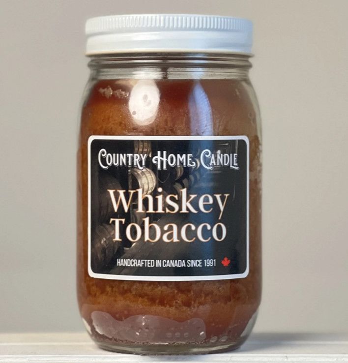 Candle 16 oz. Whiskey Tobacco