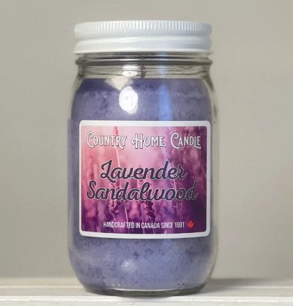Candle 16 oz. Lavender Sandalwood