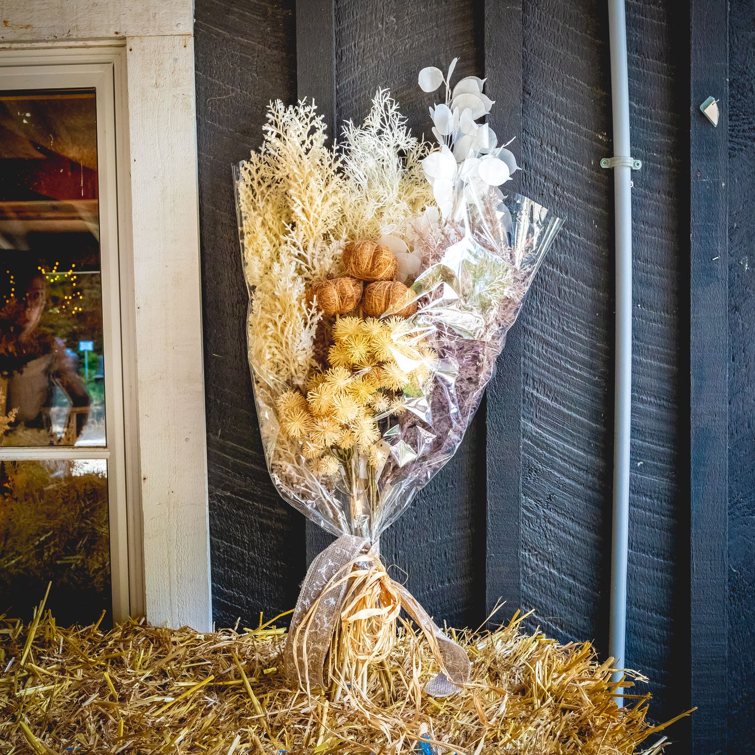 Autumn Bouquet - Pumpkin Natural Lg.
