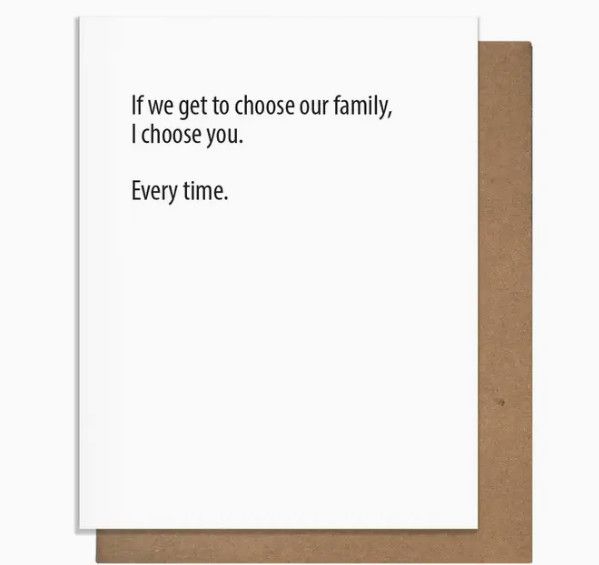 Friendship Card - Choose You